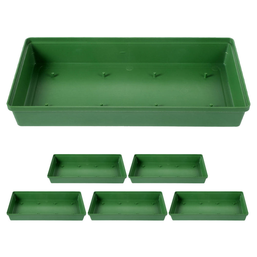 Wedding Floral Supply - 6個入りプラスチック製フラワーマッドトレイフォーム固定具、フラワーアレンジメントやウェディングパーティーの装飾に不可欠なツール