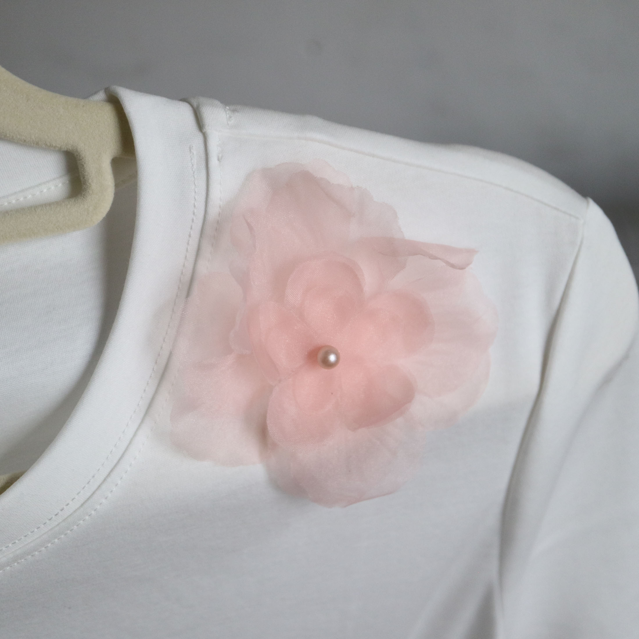 ウェディングドレス用ピンクフラワーパッチ10枚セット 刺繍花 - Wedding Lulu のレビューと価格