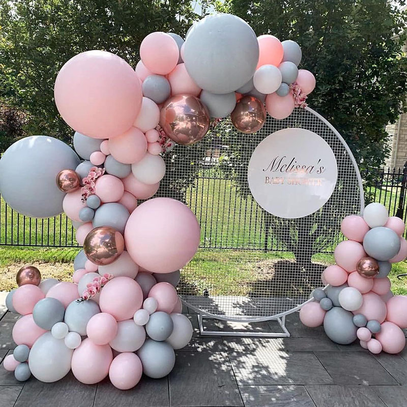 円形のバルーンベース,172/143/94cm,結婚式の装飾 - Wedding Balloon Arch のレビューと価格