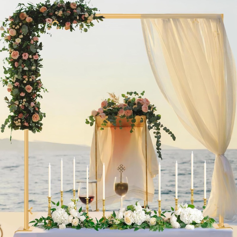 エレガントな卓上アーチフレーム、おしゃれな調整可能な金属製吊 - Wedding Balloon Arch のレビューと価格